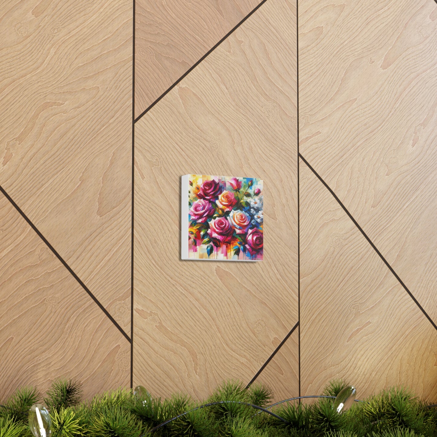 Roses Canvas Wall Art