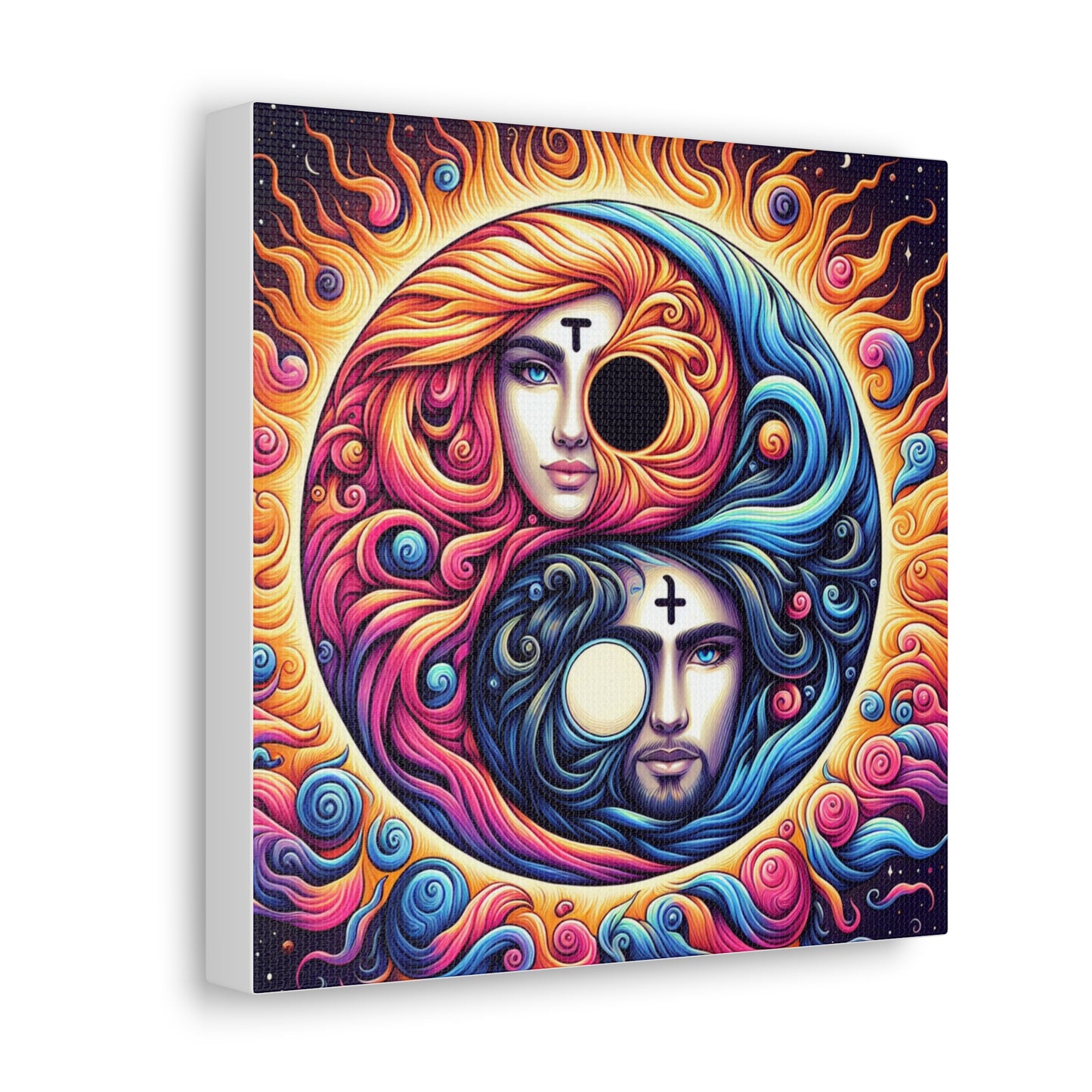 Yin Yang Canvas Wall Art