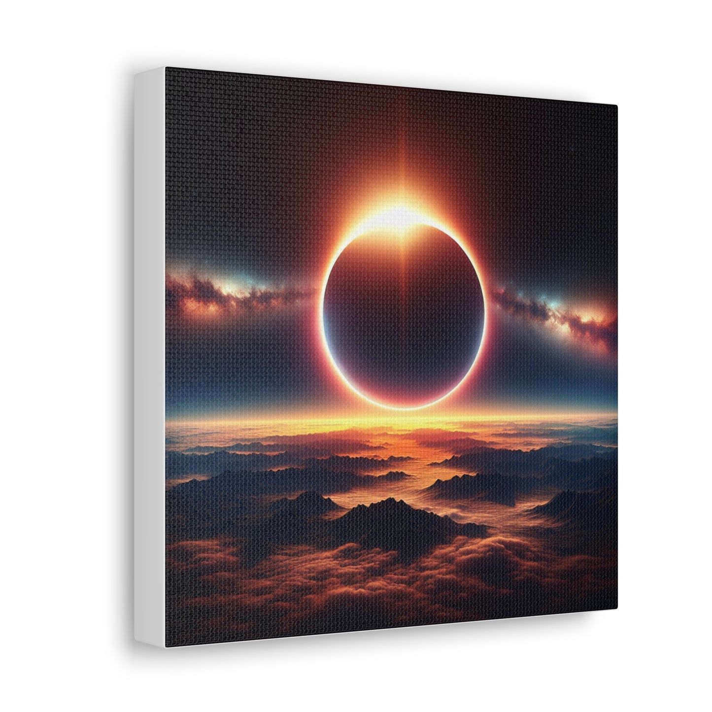 Solar Eclipse Canvas Wall Art