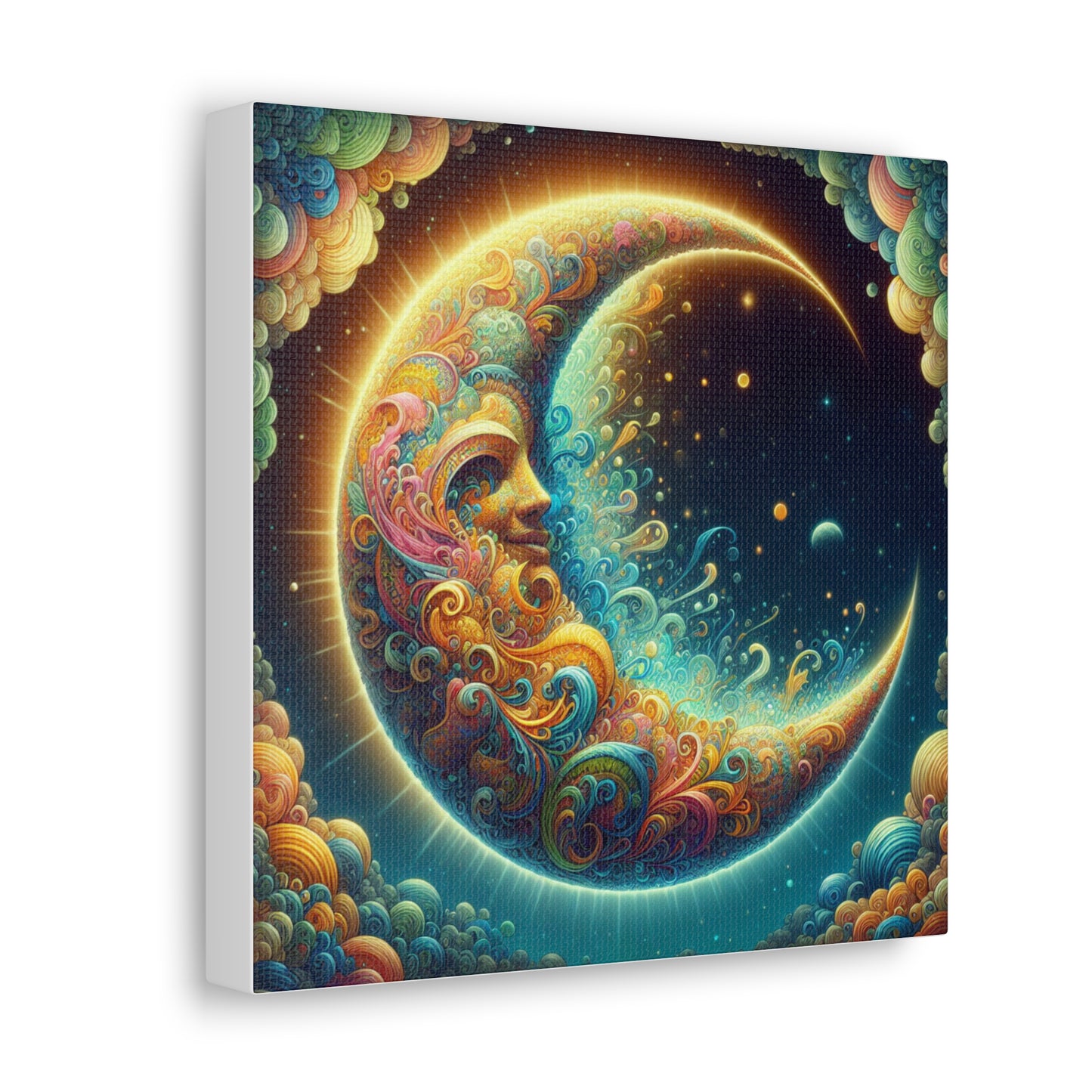 Half Moon Canvas Wall Art