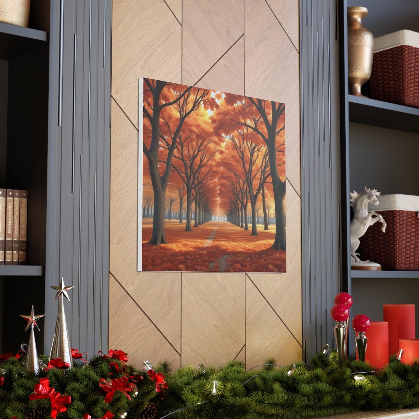 Maple Trees Canvas Wall Art