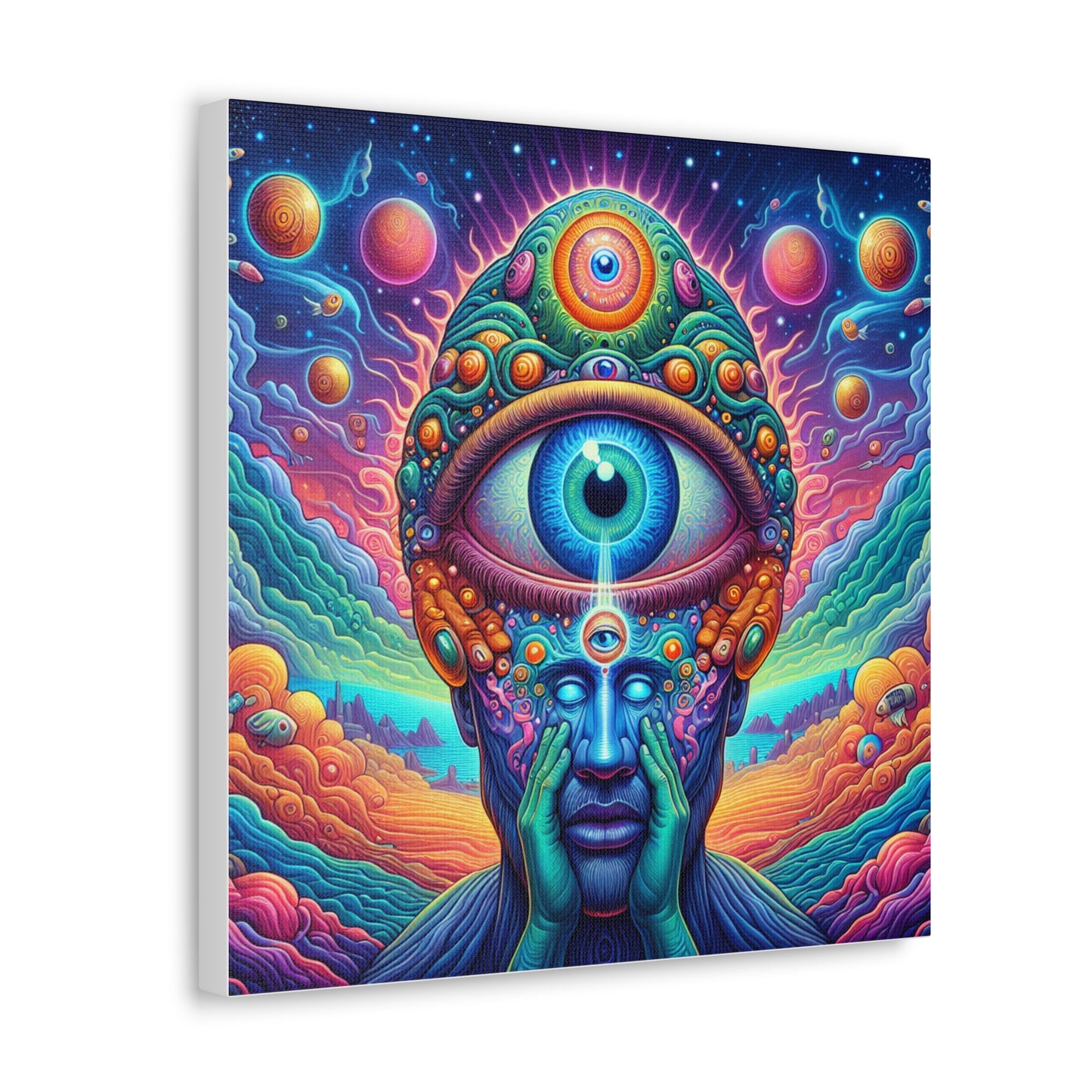 Third Eye Awakening Canvas Wall Art