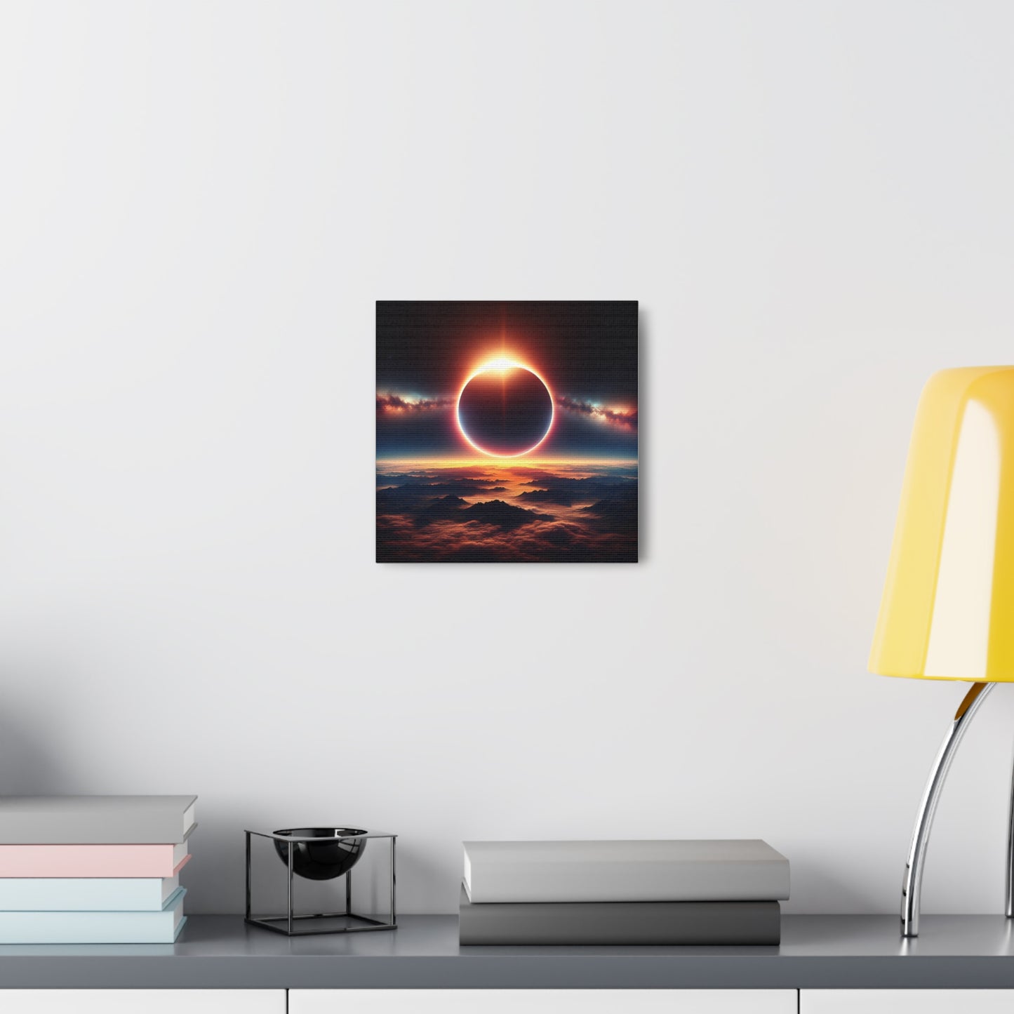 Solar Eclipse Canvas Wall Art