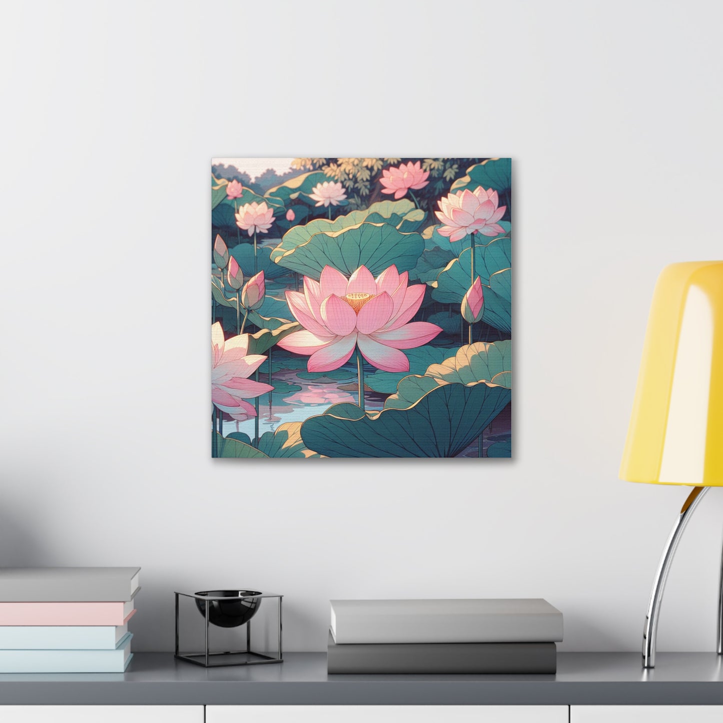 Lotus Canvas Wall Art