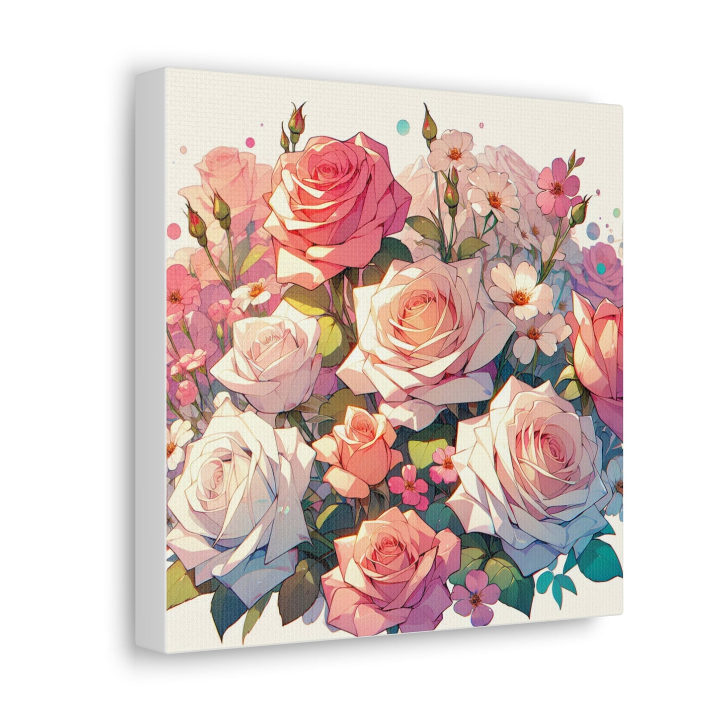 Roses Canvas Wall Art