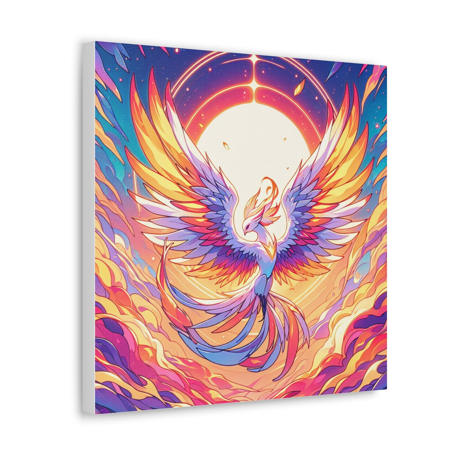 Phoenix Rising Canvas Wall Art