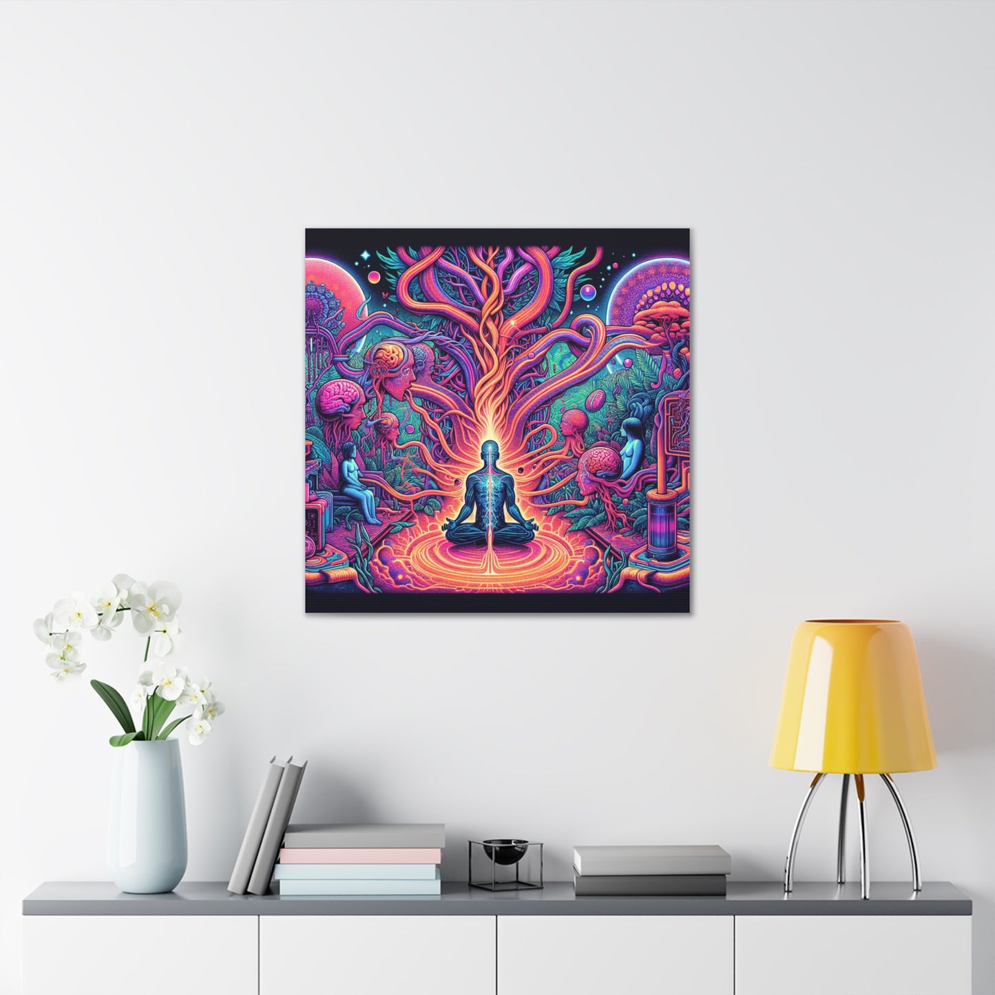 Fifth Dimension Ascension Canvas Wall Art