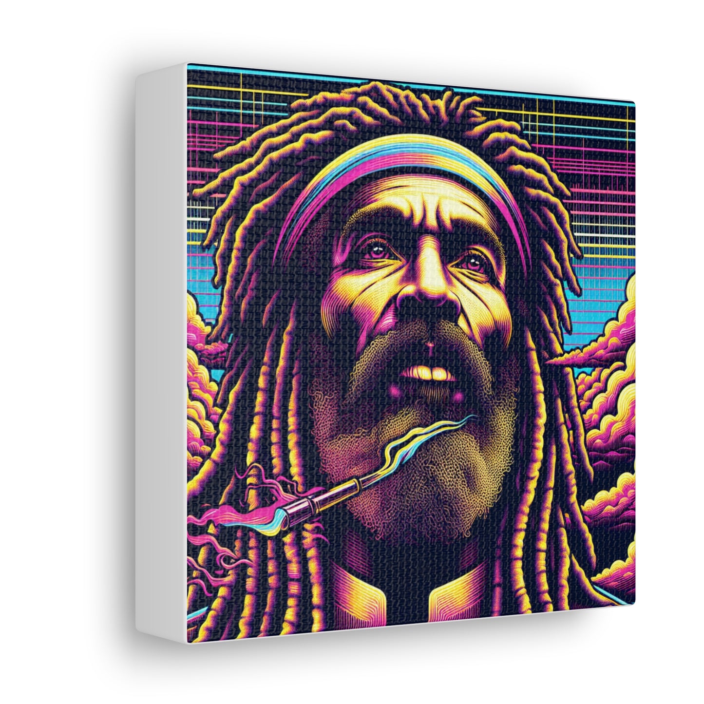 Jah Rastafari Canvas Wall Art