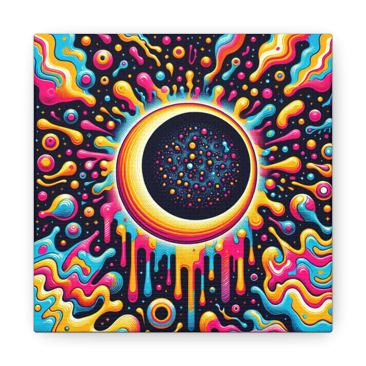 Solar Eclipse Canvas Wall Art