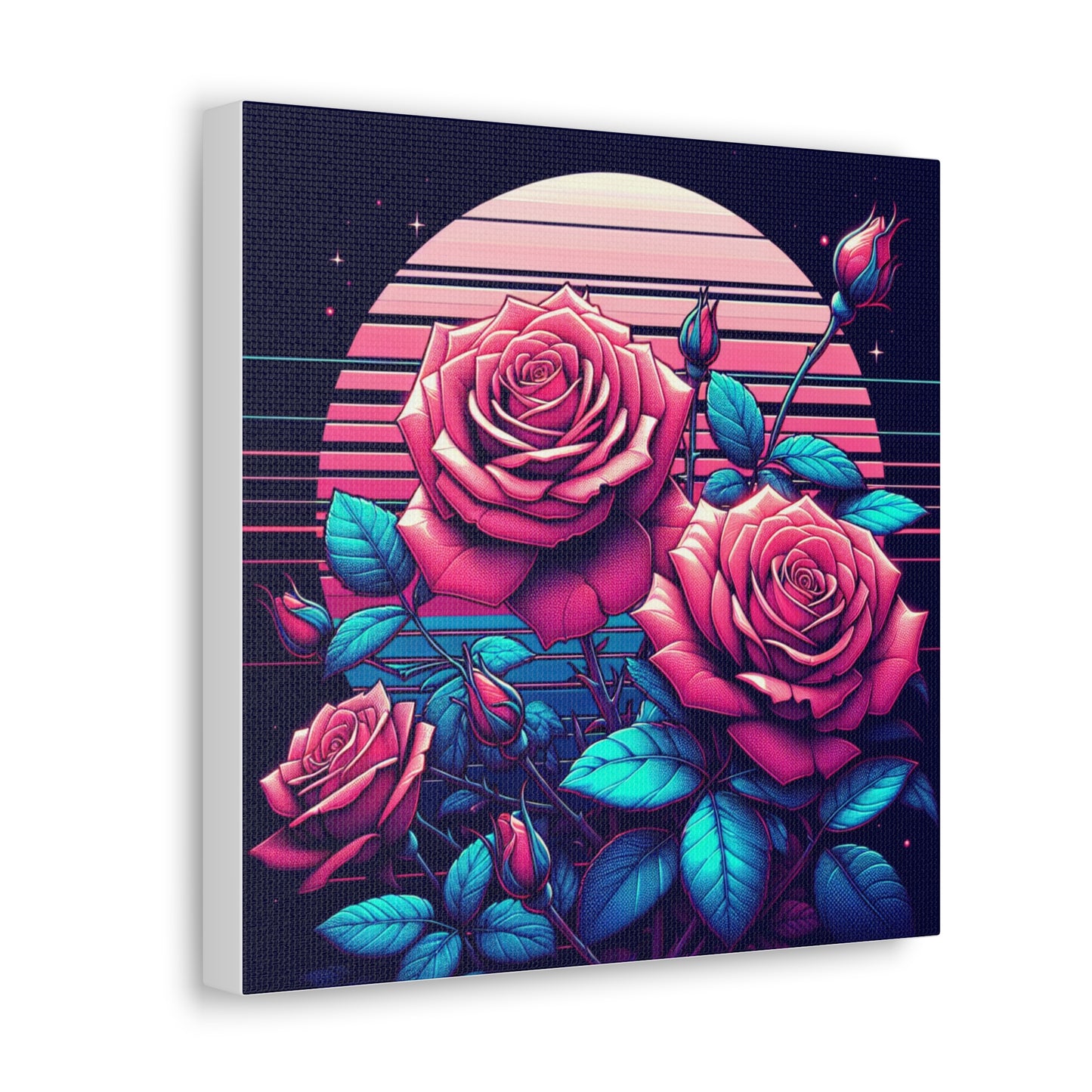 Roses Canvas Wall Art