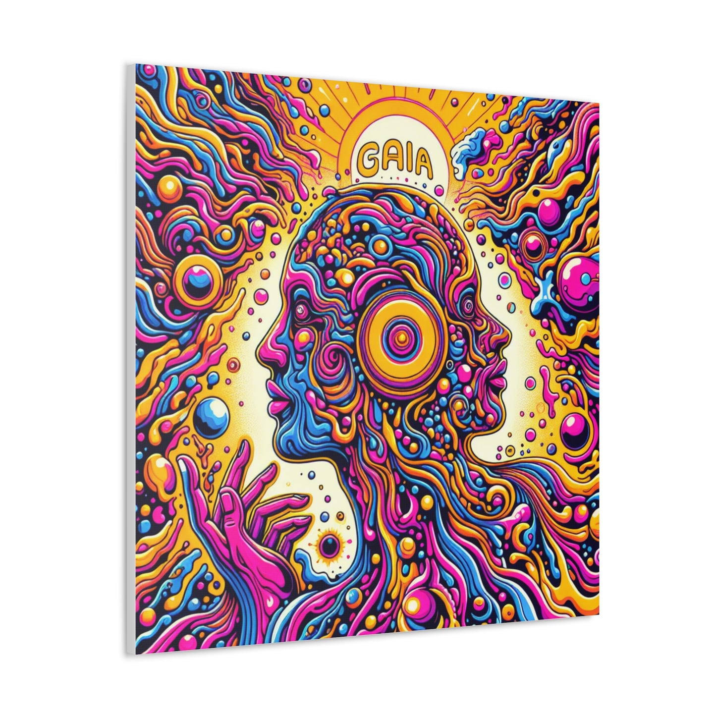 Gaia Mother Earth Canvas Wall Art