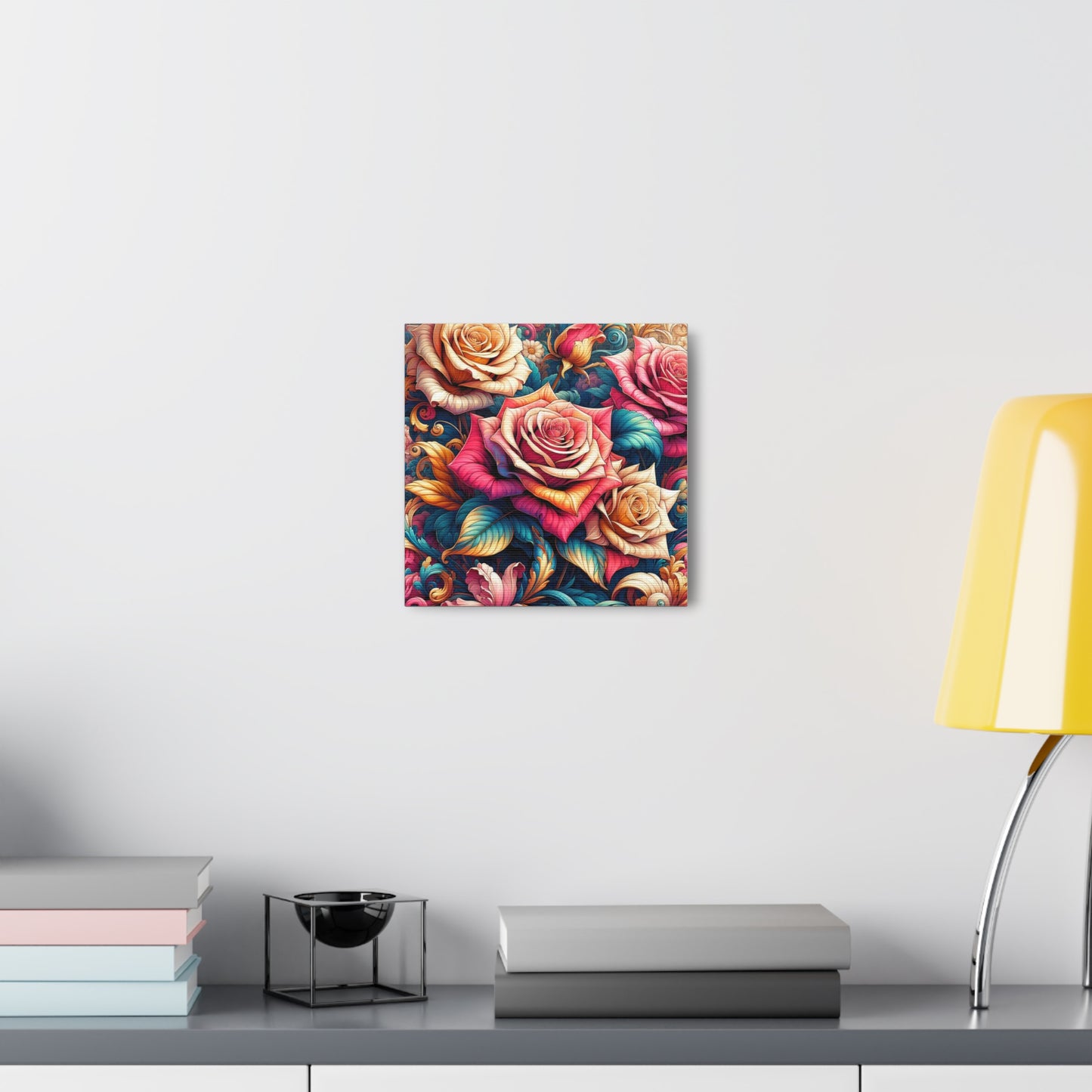 Roses Canvas Wall Art