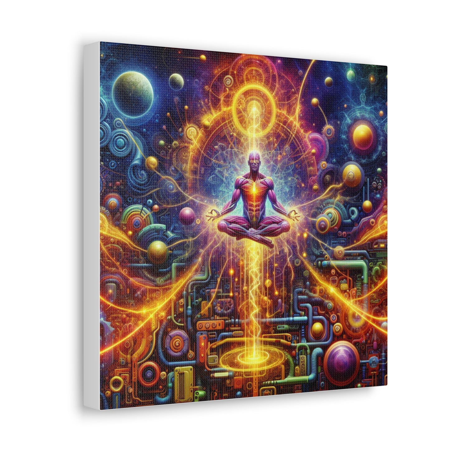 Fifth Dimension Ascension Canvas Wall Art