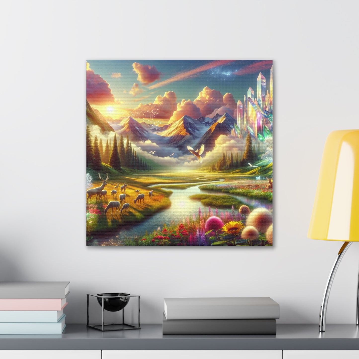 Heaven on Earth Canvas Wall Art