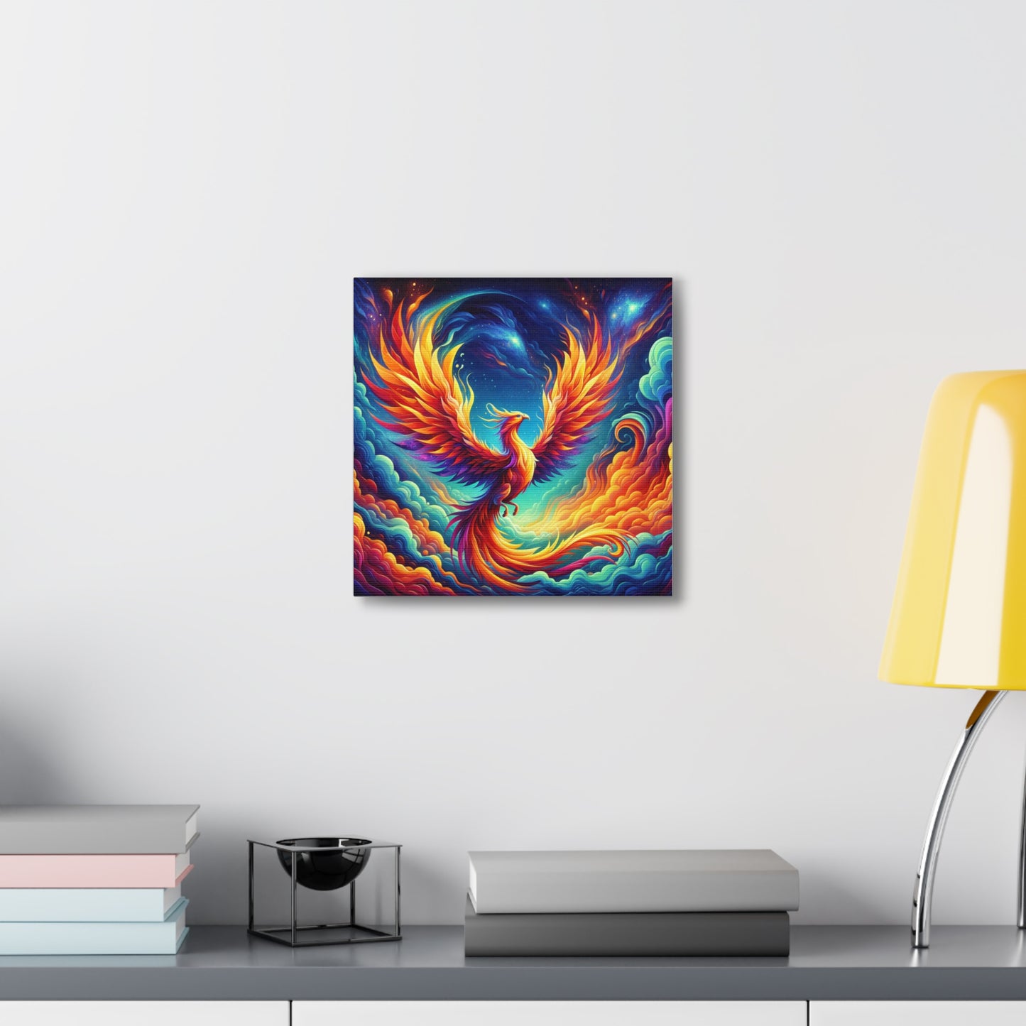 Phoenix Rising Canvas Wall Art