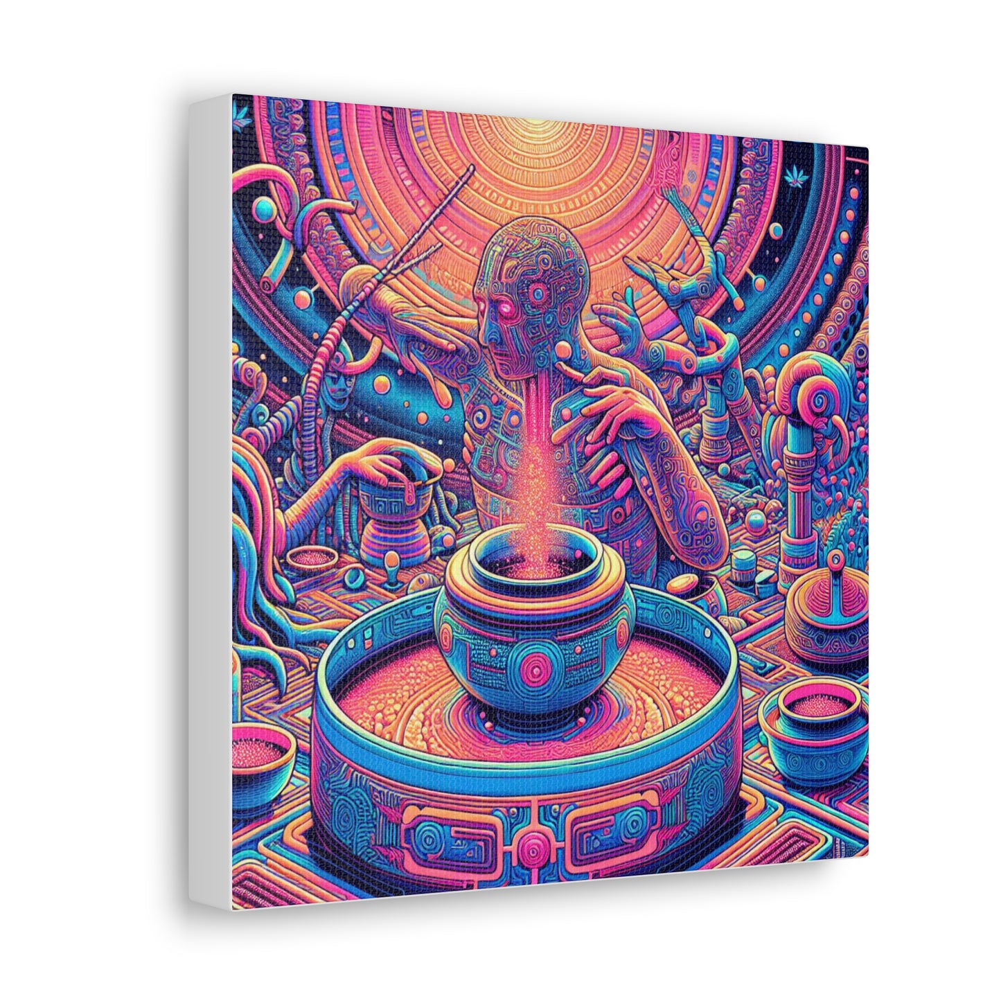 Fifth Dimension Ascension Canvas Wall Art