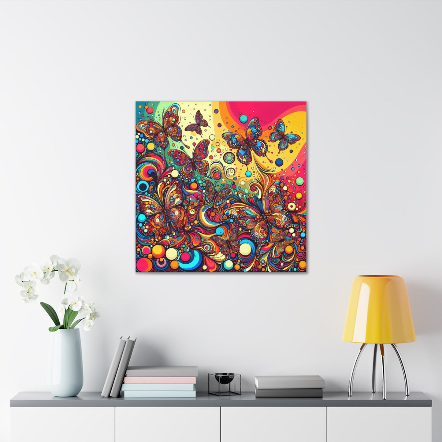 Butterflies Canvas Wall Art