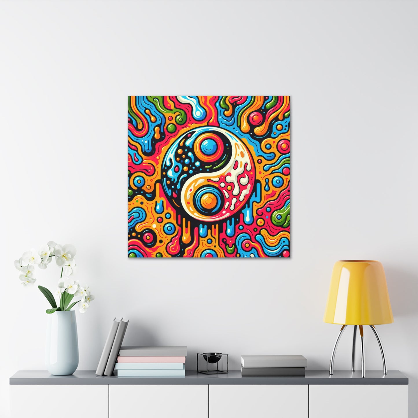 Yin Yang Canvas Wall Art