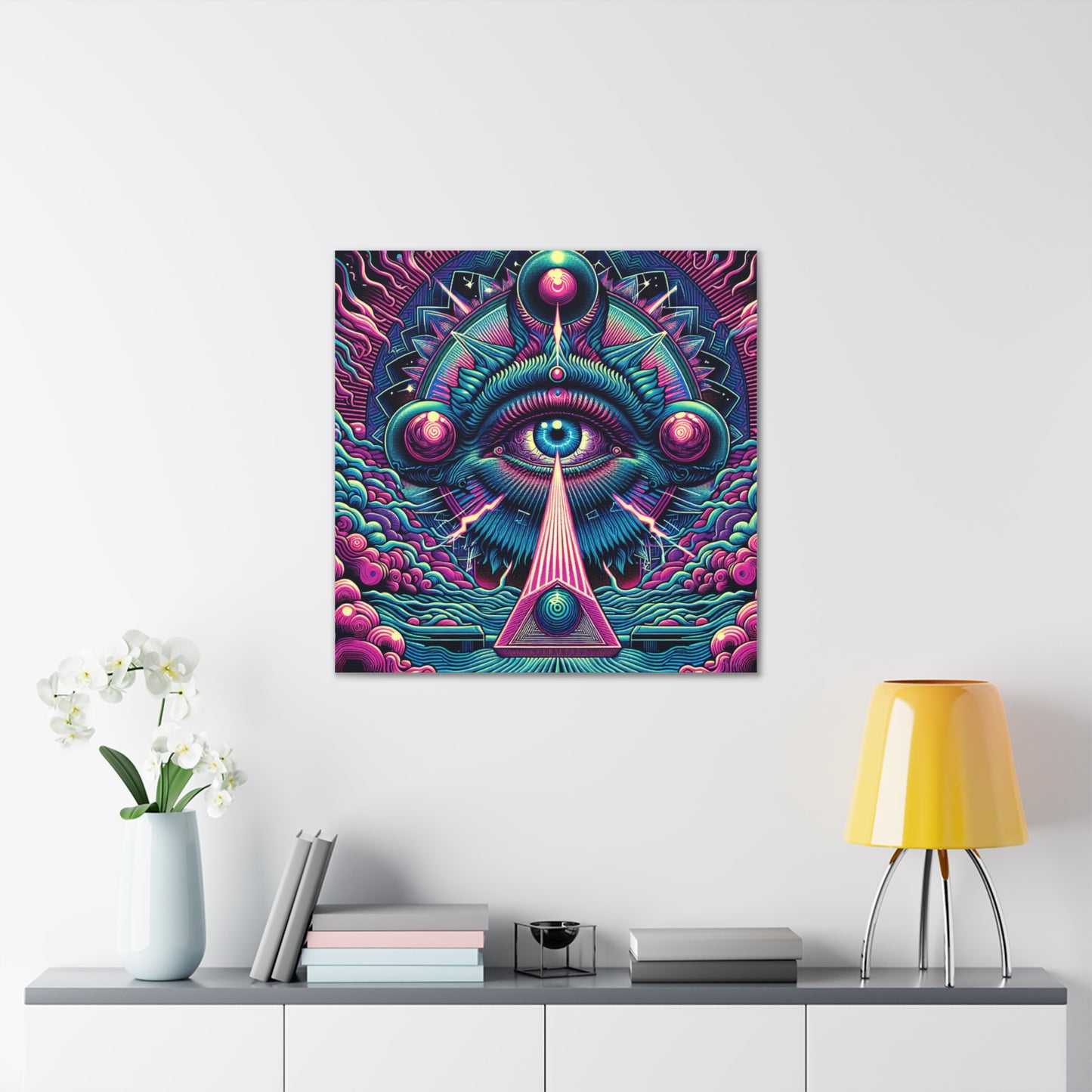 Third Eye Awakening Canvas Wall Art