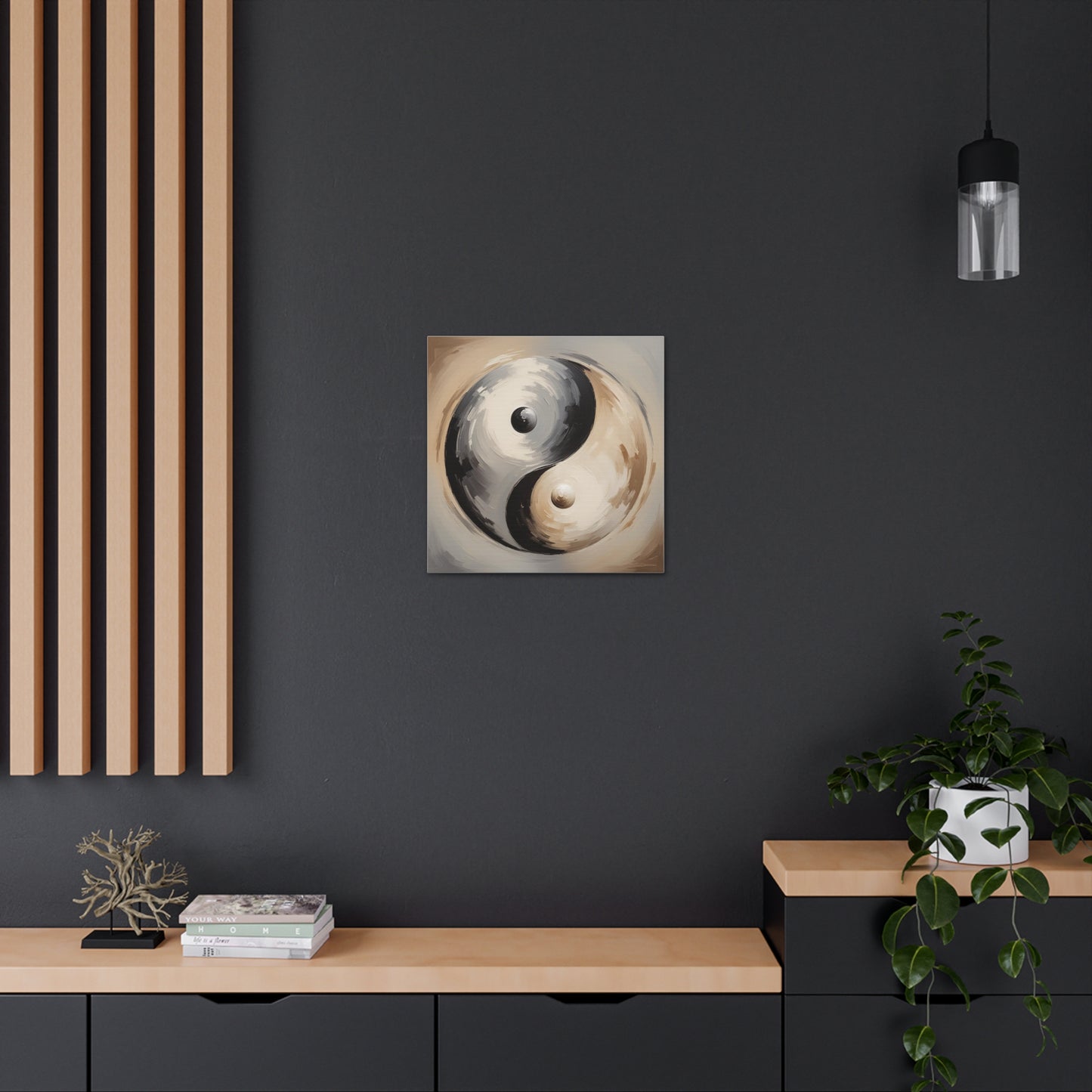 Ying Yang Canvas Wall Art