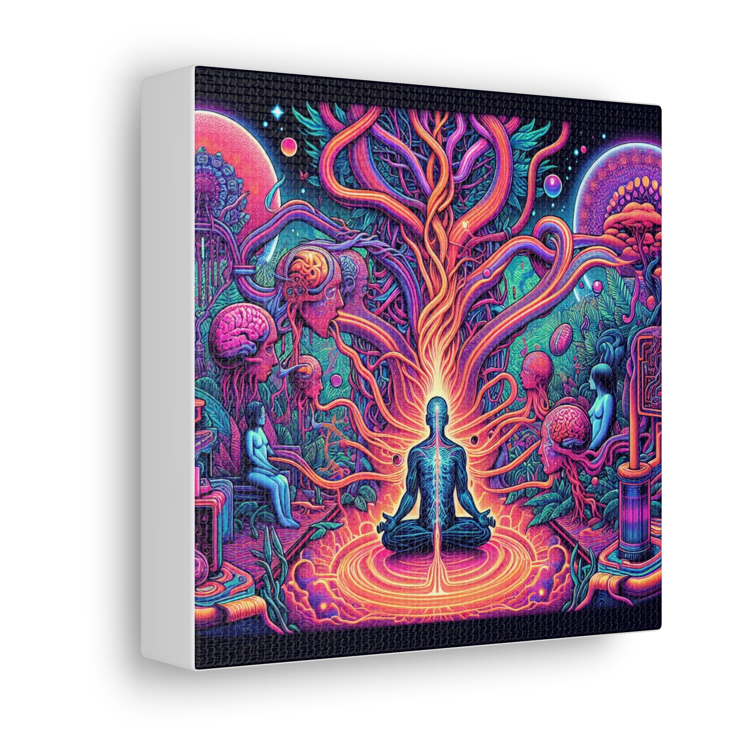 Fifth Dimension Ascension Canvas Wall Art