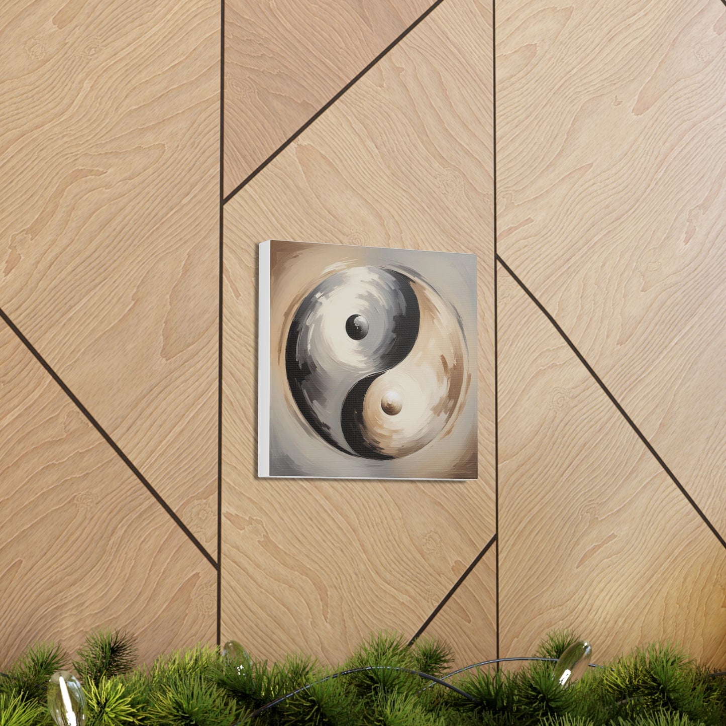 Ying Yang Canvas Wall Art