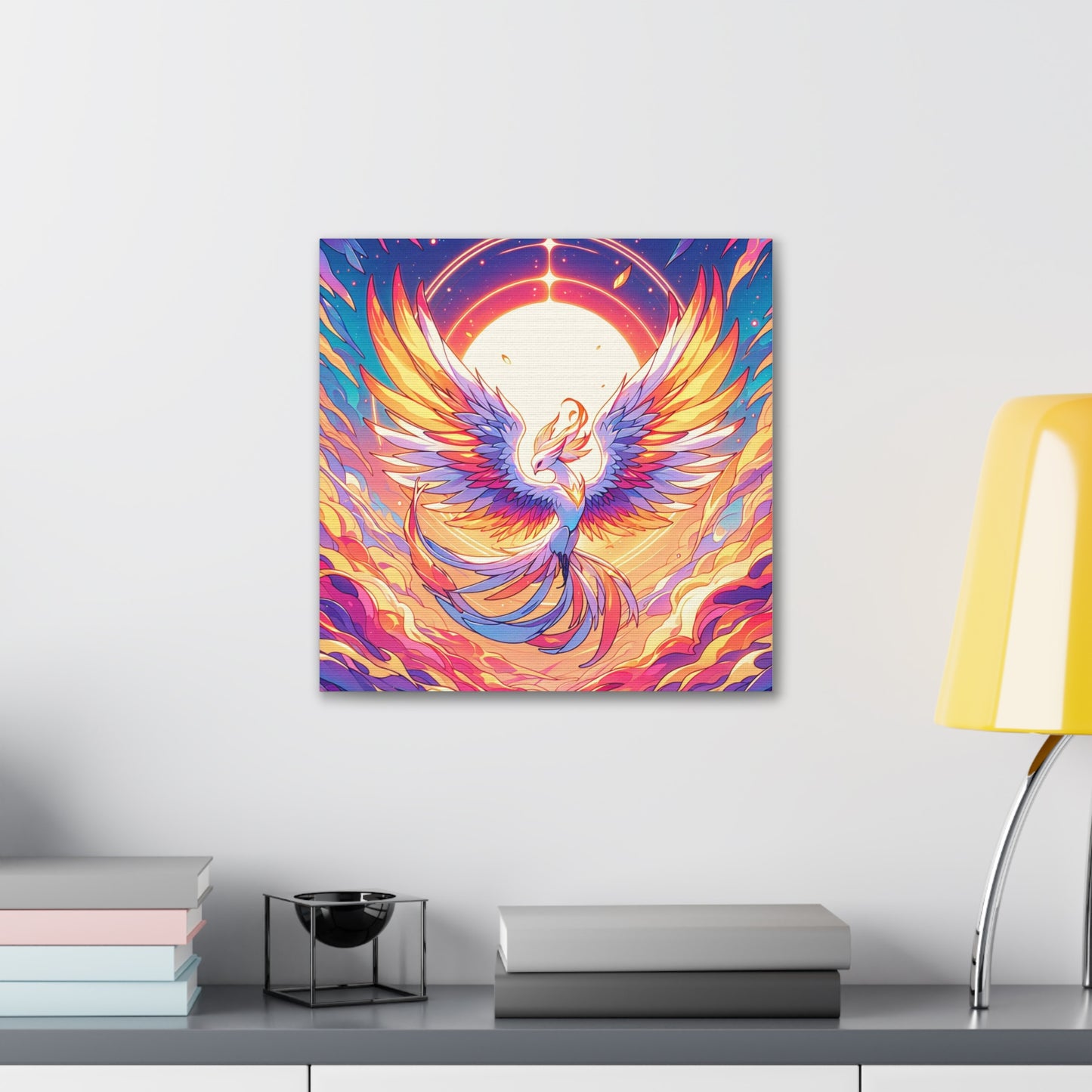 Phoenix Rising Canvas Wall Art