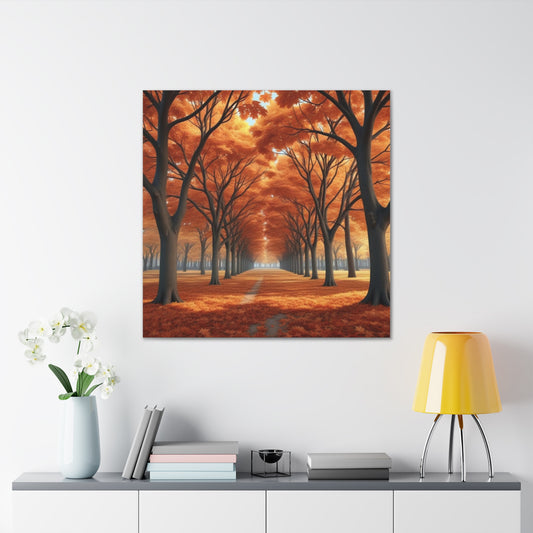 Maple Trees Canvas Wall Art