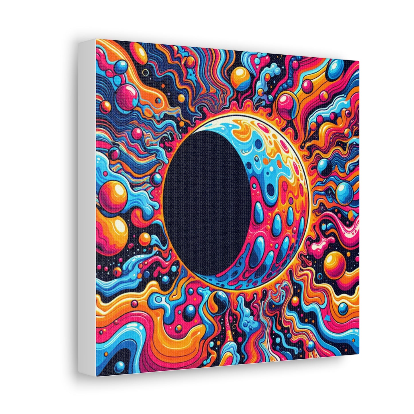 Lunar Eclipse Canvas Wall Art