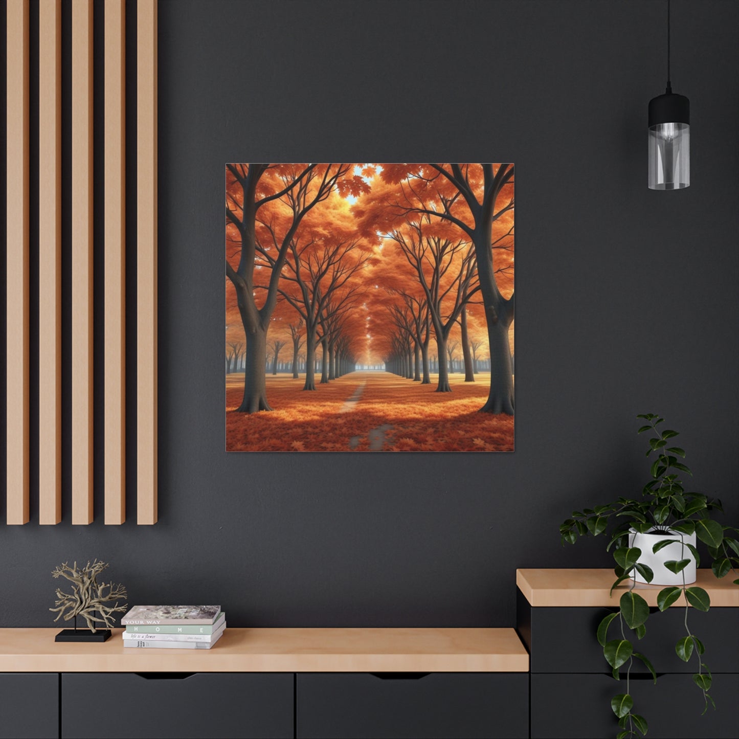 Maple Trees Canvas Wall Art