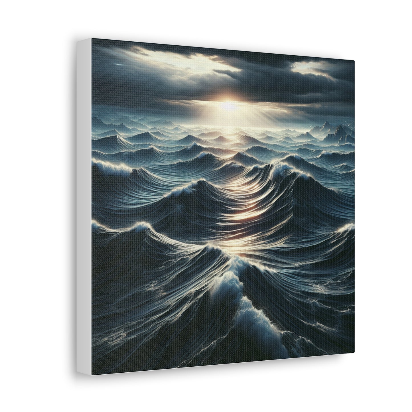 Ocean Waves Canvas Wall Art