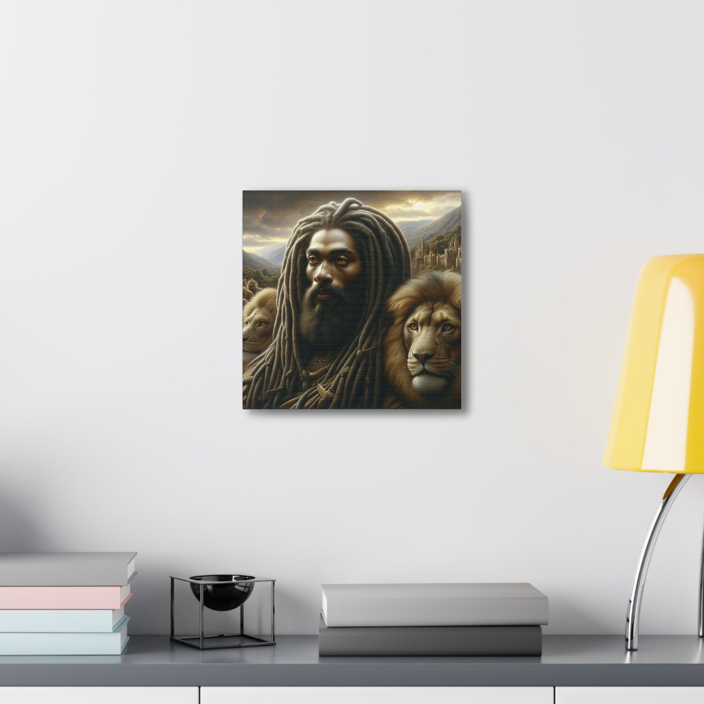 Jah Rastafari Canvas Wall Art