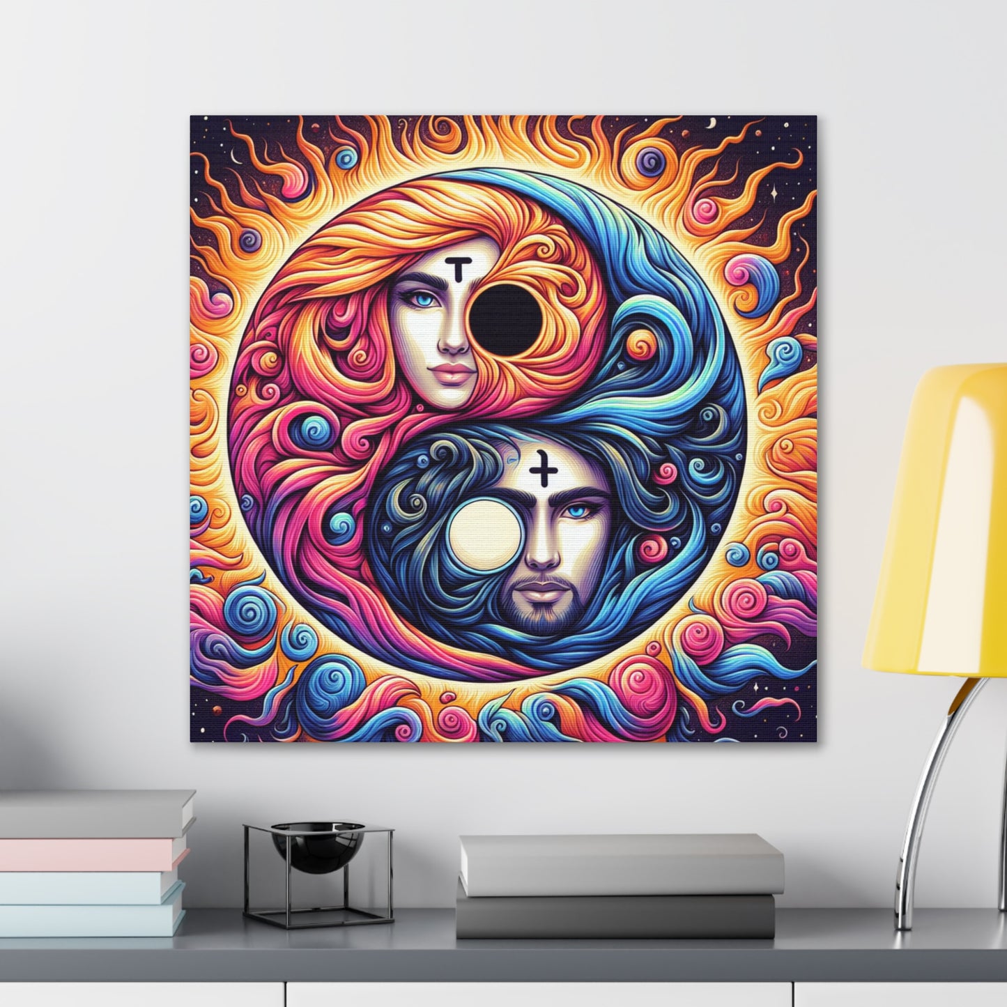 Yin Yang Canvas Wall Art