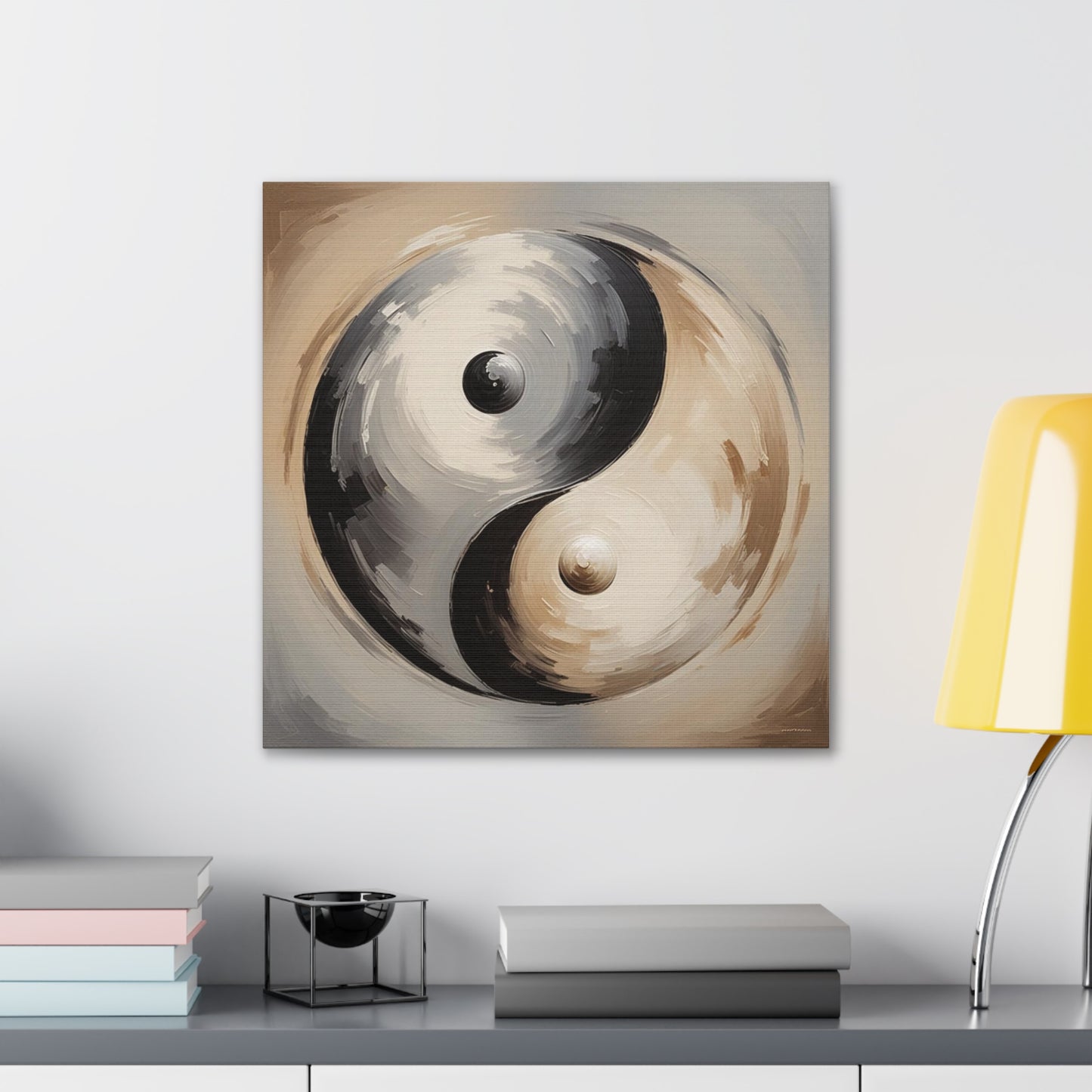 Ying Yang Canvas Wall Art