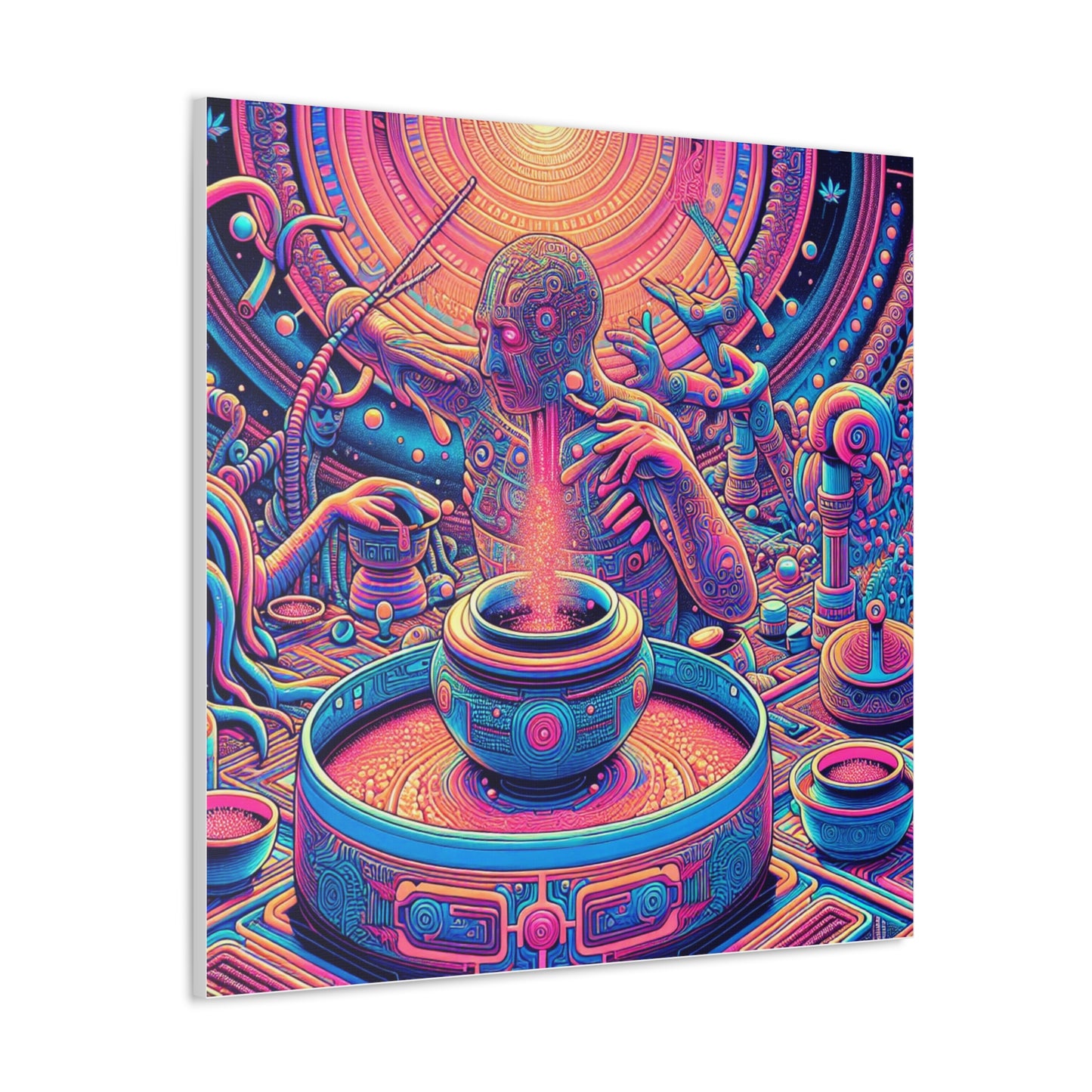 Fifth Dimension Ascension Canvas Wall Art