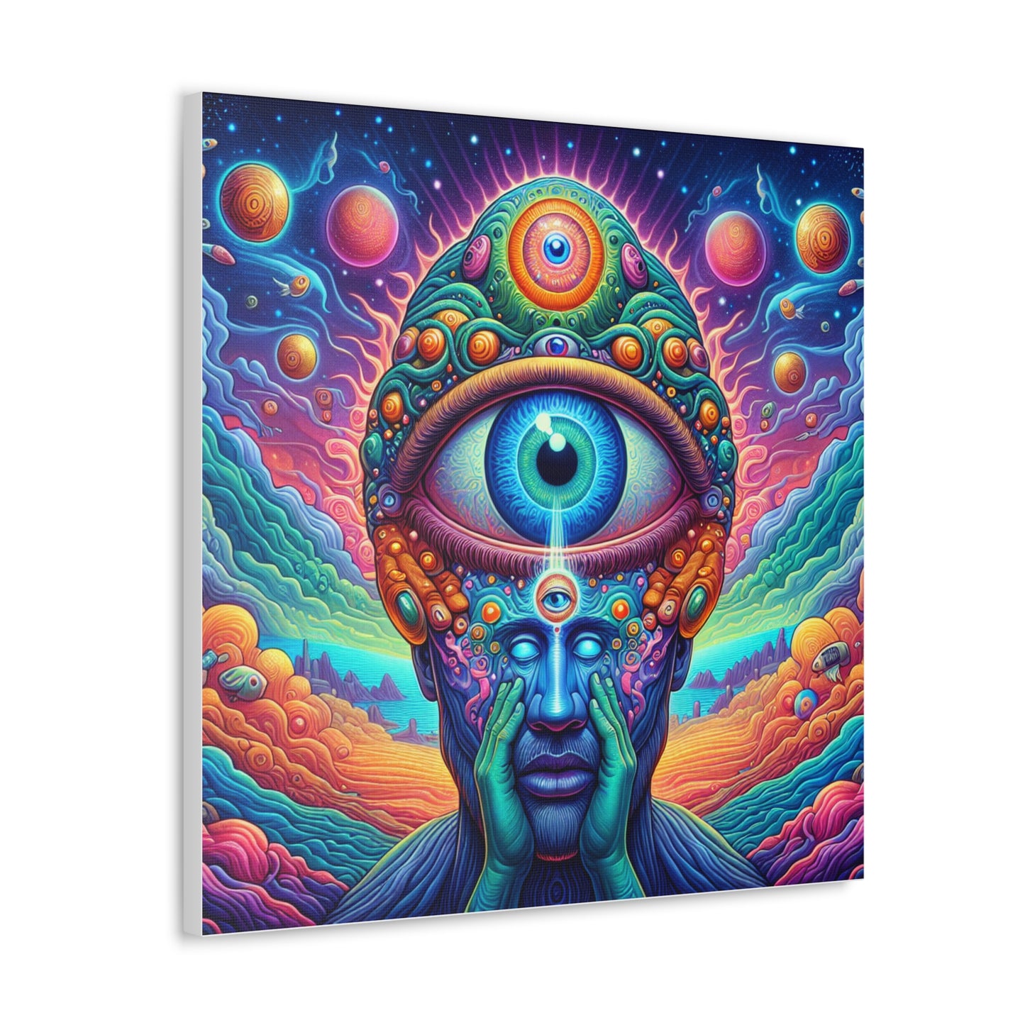 Third Eye Awakening Canvas Wall Art