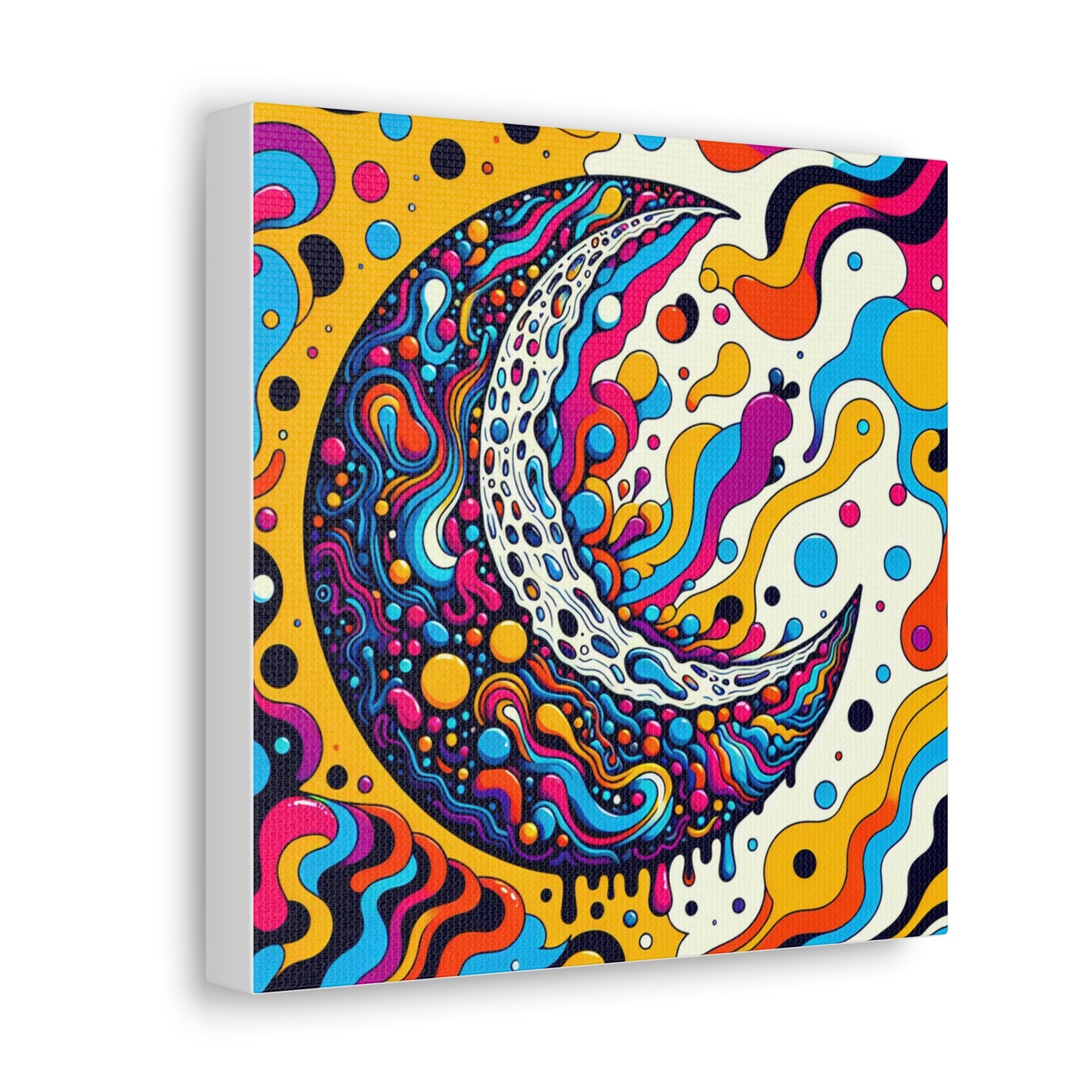 Half Moon Canvas Wall Art