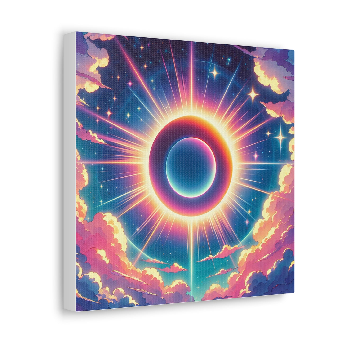 Solar Eclipse Canvas Wall Art