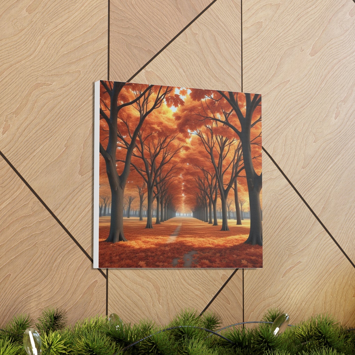 Maple Trees Canvas Wall Art