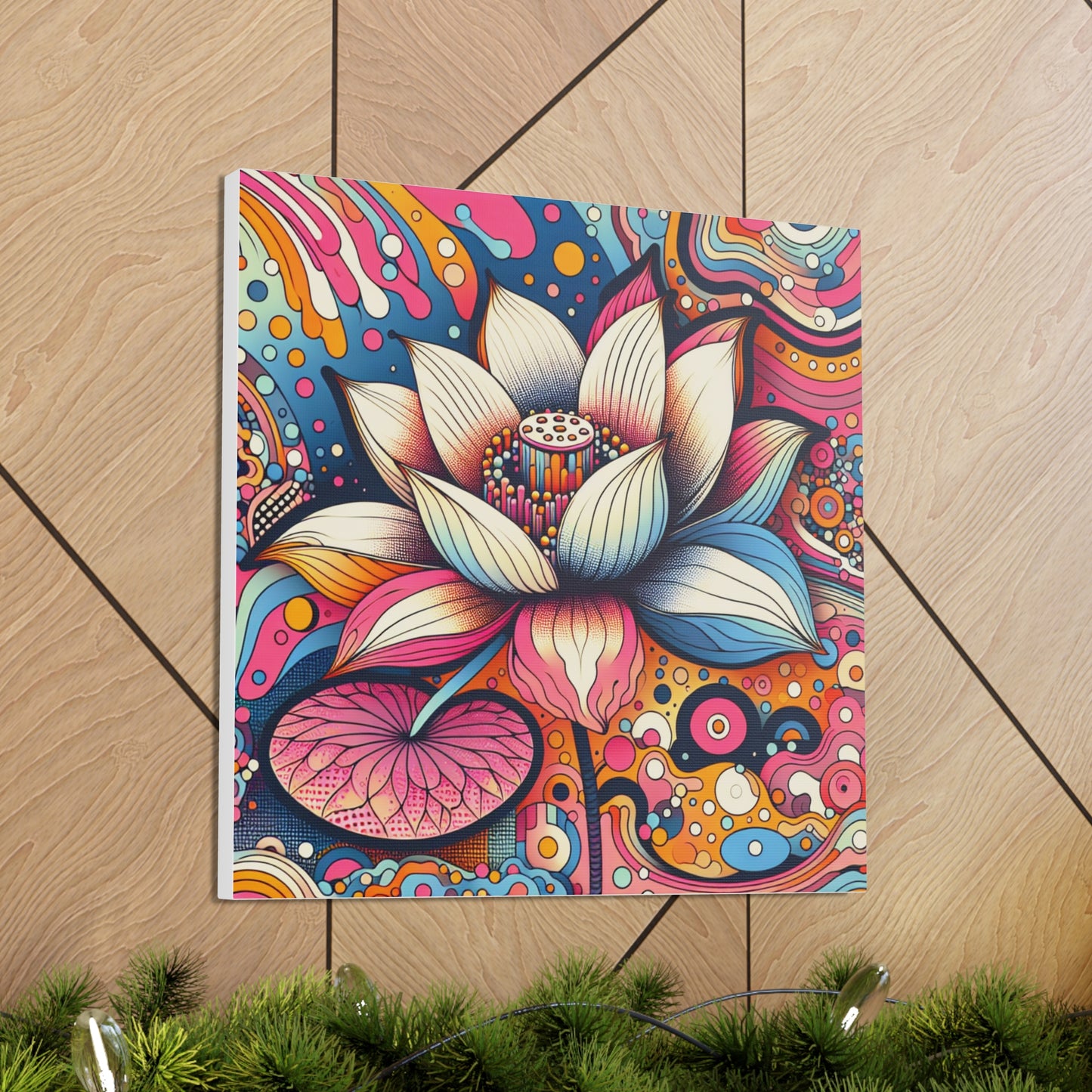 Lotus Canvas Wall Art