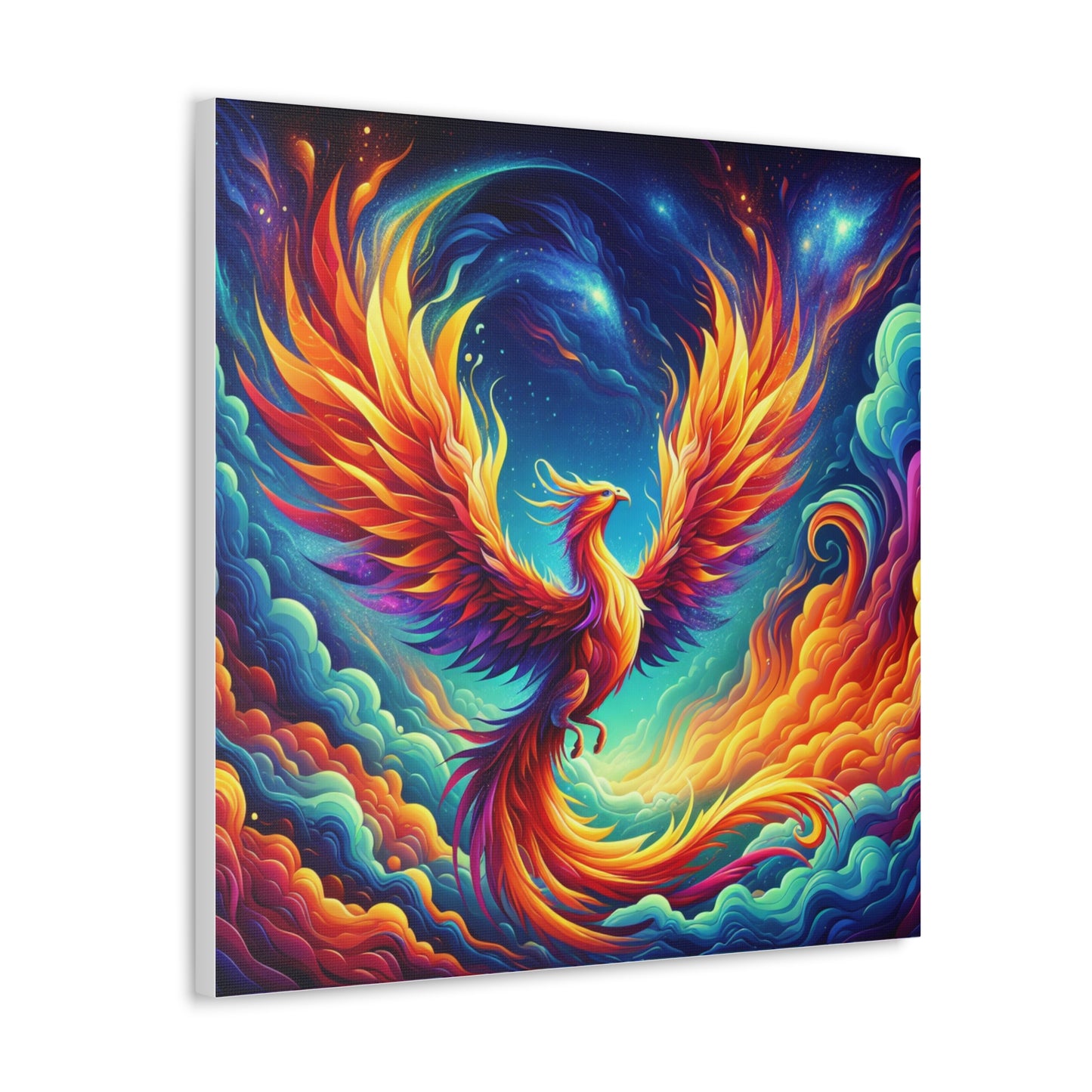 Phoenix Rising Canvas Wall Art