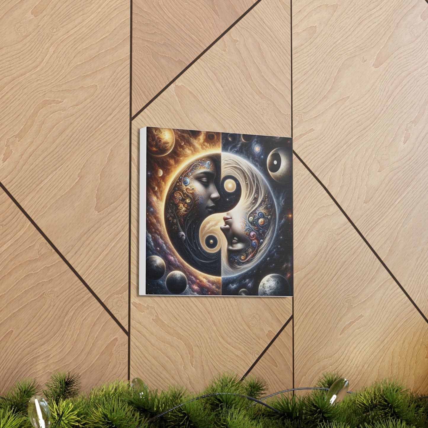 Yin Yang Canvas Wall Art