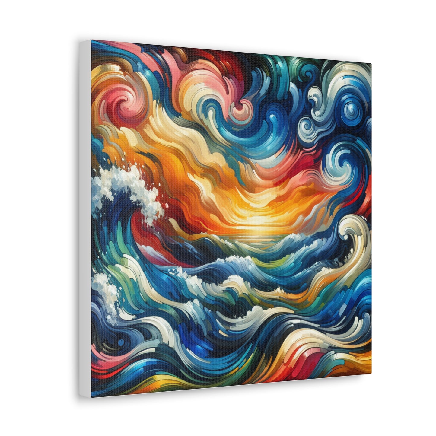 Ocean Waves Canvas Wall Art