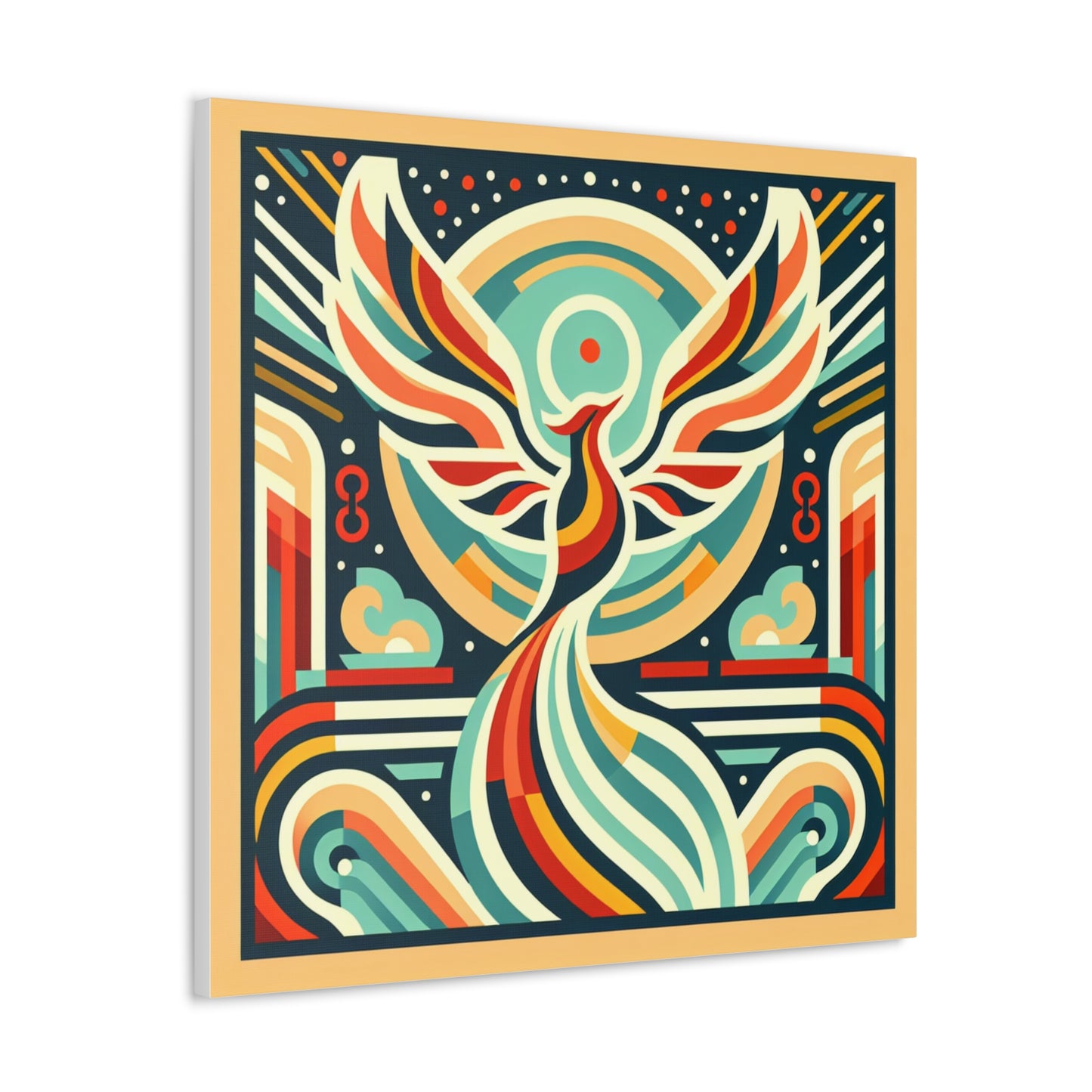 Phoenix Rising Canvas Wall Art