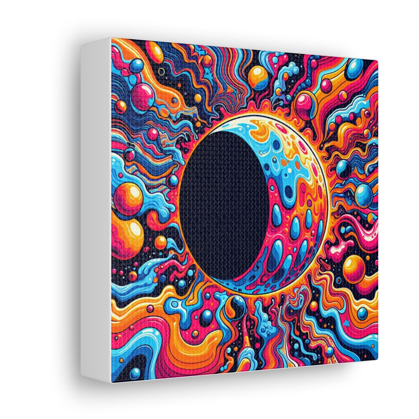 Lunar Eclipse Canvas Wall Art