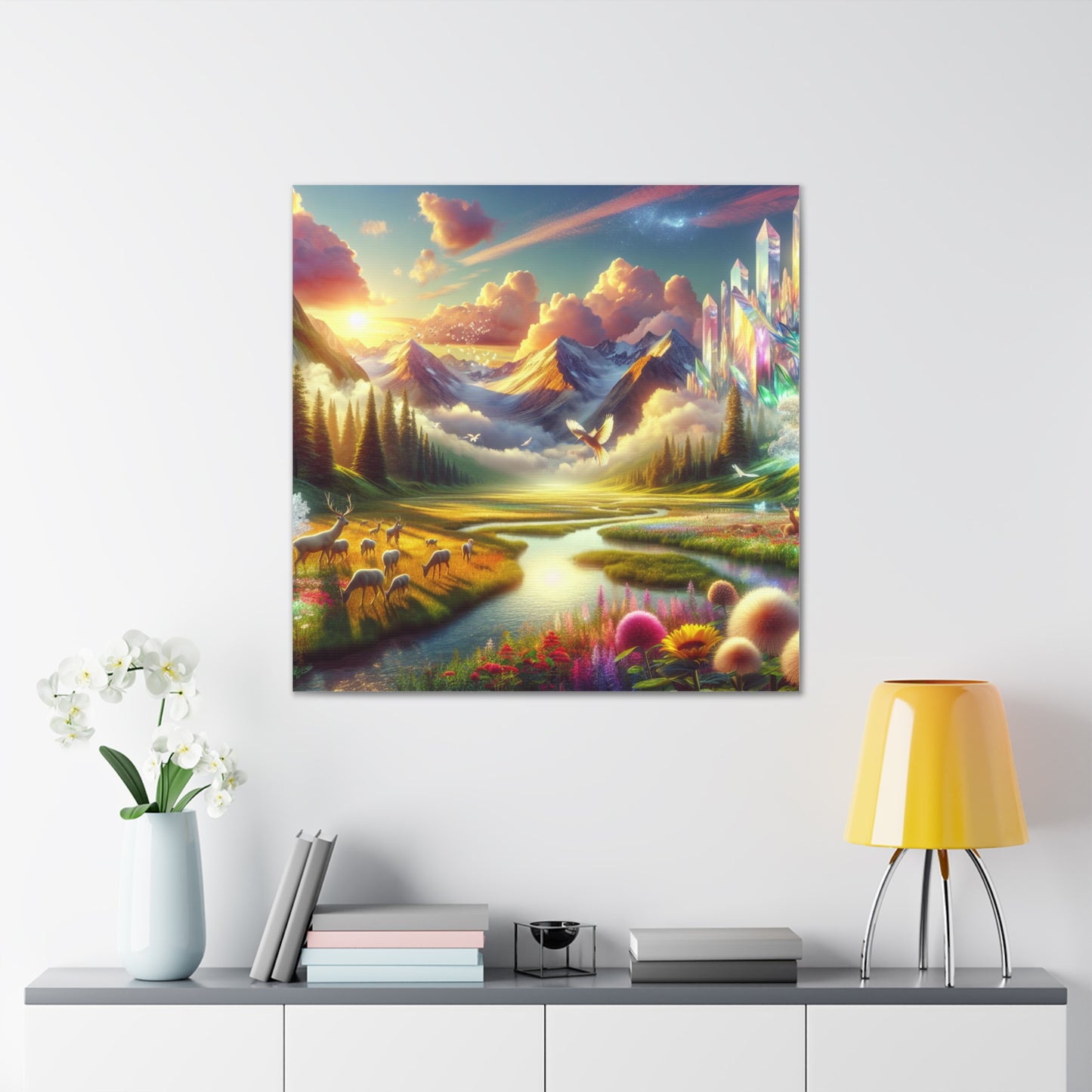 Heaven on Earth Canvas Wall Art