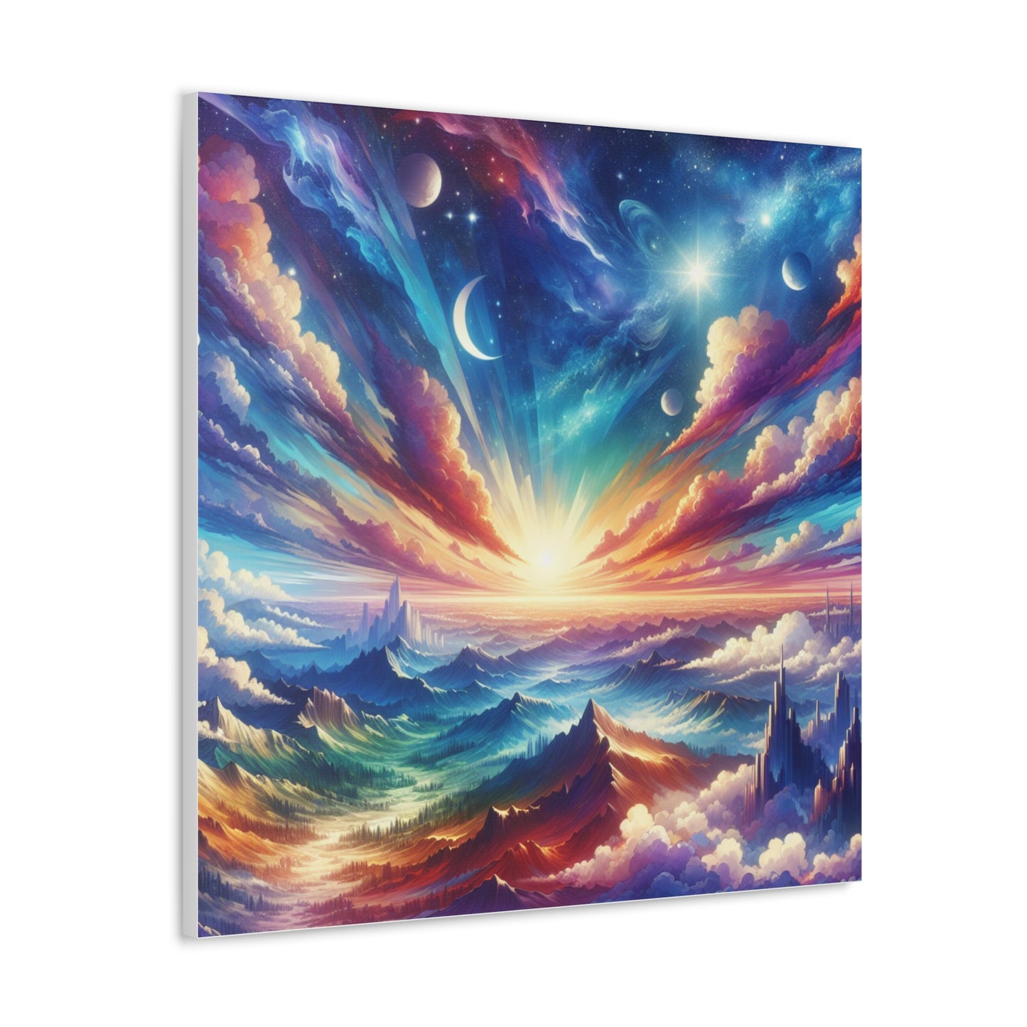 Majestic Sky Canvas Wall Art