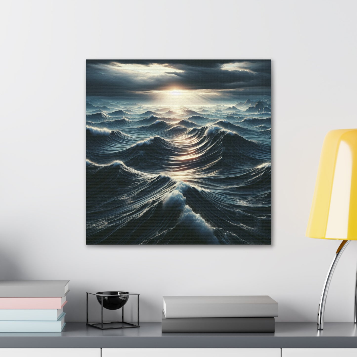 Ocean Waves Canvas Wall Art