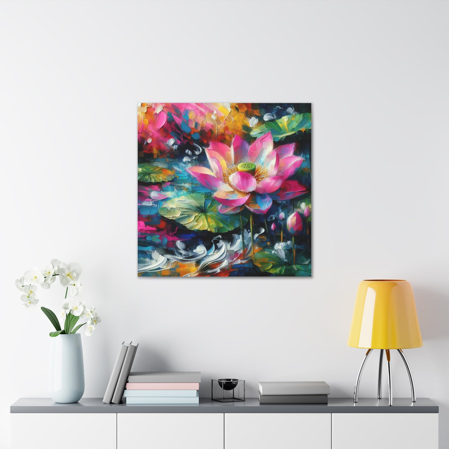 Lotus Canvas Wall Art