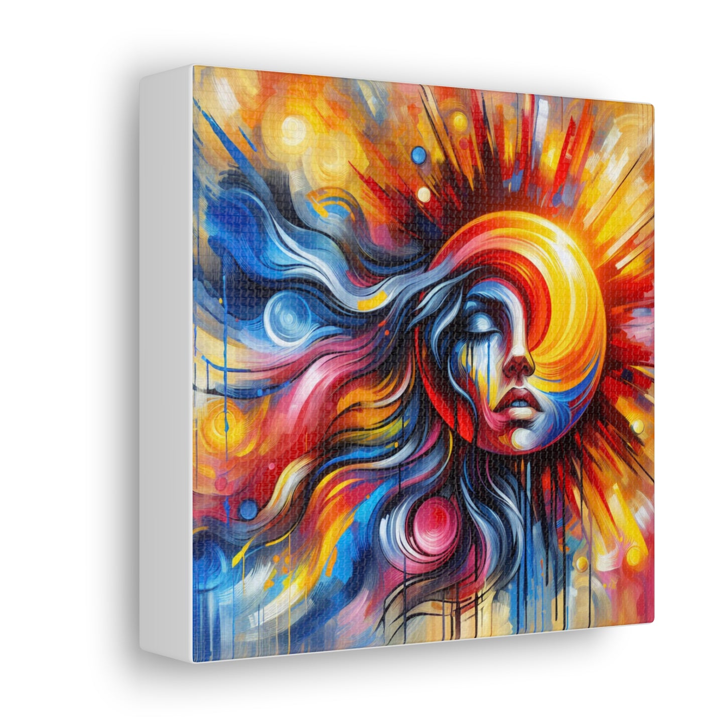 Sun Canvas Wall Art